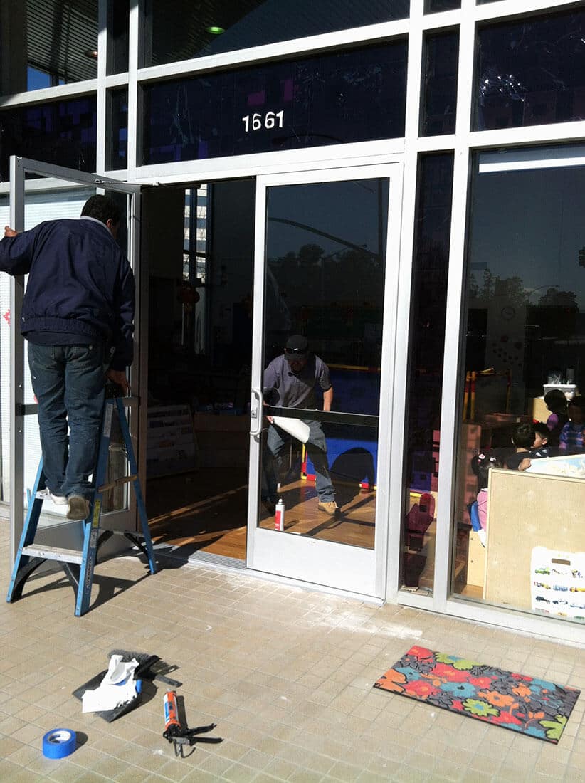 anthonys glass and mirrors commercial installation storefront window replacement 01