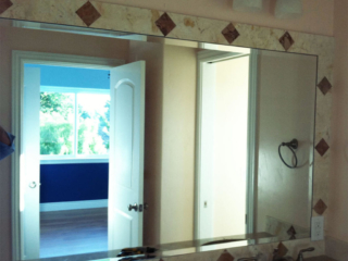 anthonys glass and mirrors residential installation mirror replacement